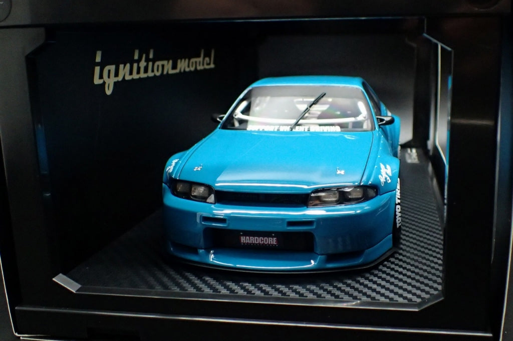 [Back-order] ignition model IG3026 1:18 PANDEM GT-R (BCNR33) Blue