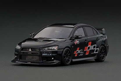 [Back-order] ignition model IG2570 1:43 Mitsubishi Lancer Evolution X (CZ4A) Black Metallic