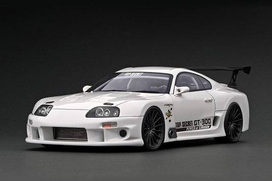 [Back-order] ignition model IG2486 1:18 TOP SECRET GT300 Supra (JZA80) White