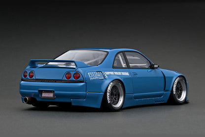 [Back-order] ignition model IG3026 1:18 PANDEM GT-R (BCNR33) Blue