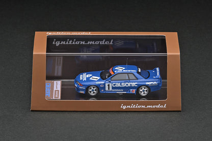 [Back-order] ignition model IG2694 1:64 CALSONIC SKYLINE (#1) 1991 JTC