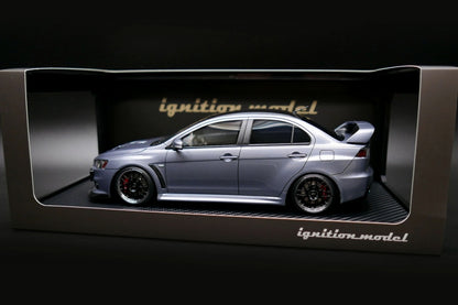 [Back-order] ignition model IG3210 1:18 Mitsubishi Lancer Evolution X (CZ4A) Gray Metallic