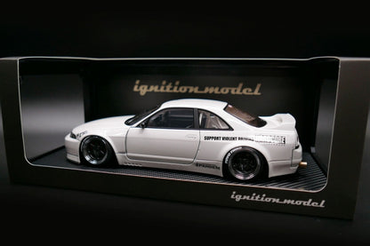 [Back-order] ignition model IG3029 1:18 PANDEM GT-R (BCNR33) White