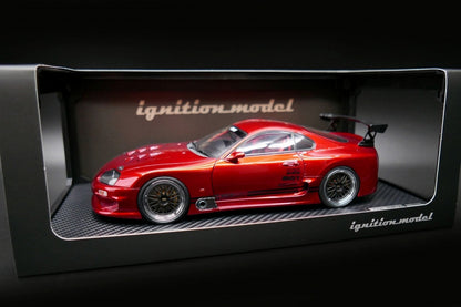 [Back-order] ignition model IG2487 1:18 TOP SECRET GT300 Supra (JZA80) Red Metallic