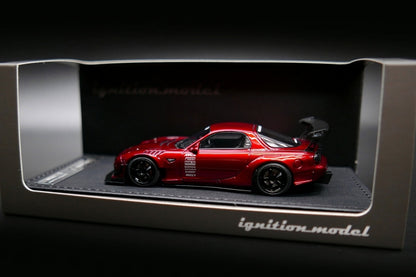 [Back-order] ignition model IG3019 1:43 FEED Afflux GT3 (FD3S) Red Metallic