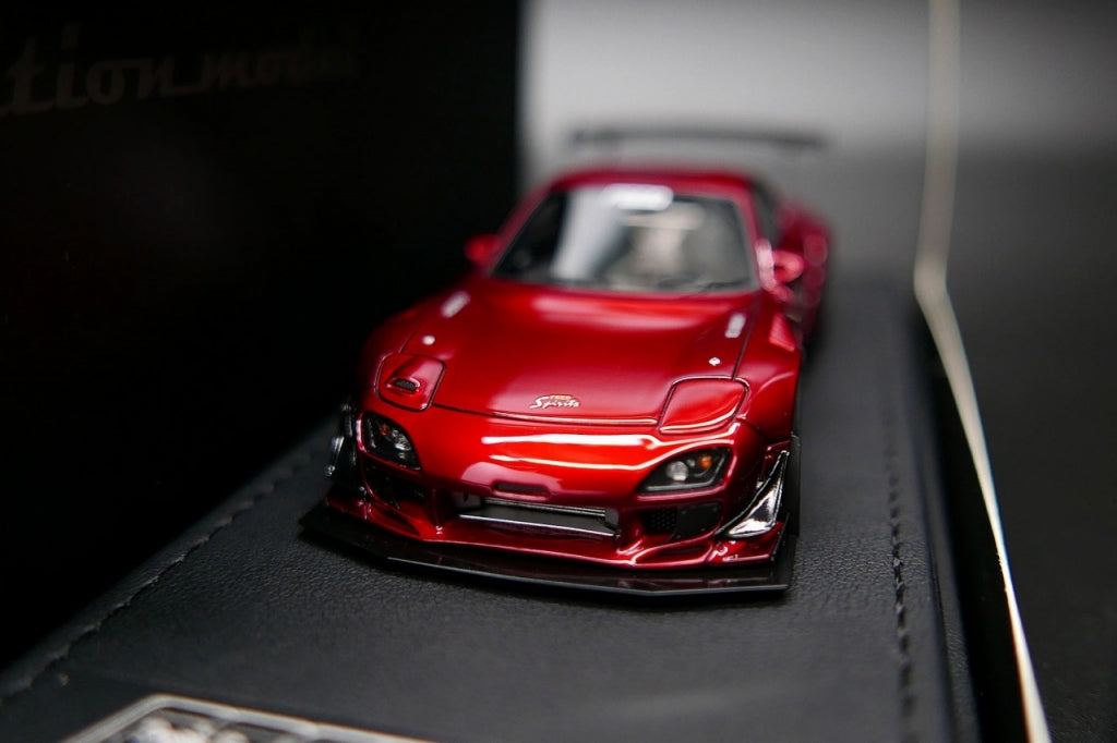 [Back-order] ignition model IG3019 1:43 FEED Afflux GT3 (FD3S) Red Metallic