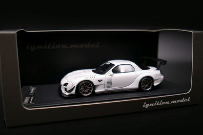 [Back-order] ignition model IG3024 1:43 FEED Afflux GT3 (FD3S) White