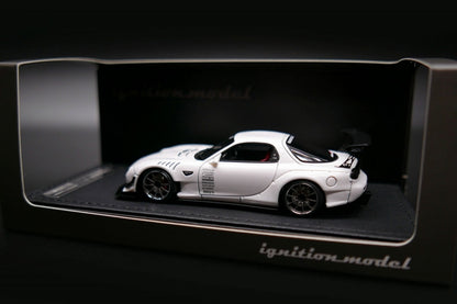 [Back-order] ignition model IG3024 1:43 FEED Afflux GT3 (FD3S) White