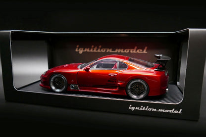 [Back-order] ignition model IG2487 1:18 TOP SECRET GT300 Supra (JZA80) Red Metallic