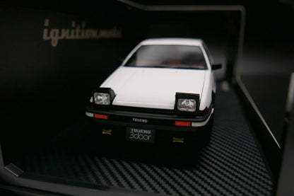 [Back-order] ignition model IG2791 1:18 Toyota Sprinter Trueno 3Dr GT Apex (AE86) White/Black