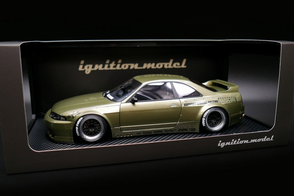 [Back-order] ignition model IG3035 1:18 PANDEM GT-R (BCNR33) Millennium Jade