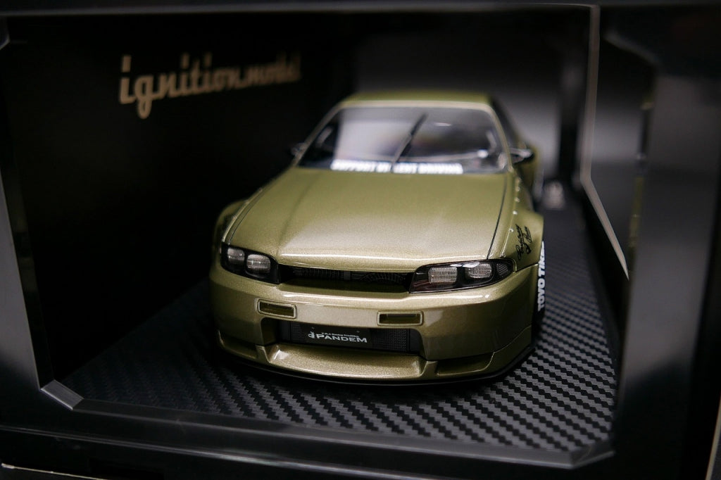 [Back-order] ignition model IG3035 1:18 PANDEM GT-R (BCNR33) Millennium Jade