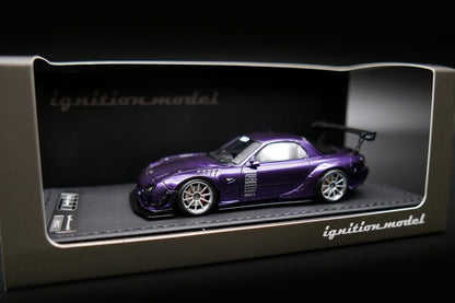 [Back-order] ignition model IG3023 1:43 FEED Afflux GT3 (FD3S) Purple Metallic