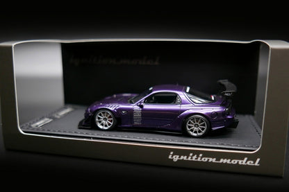 [Back-order] ignition model IG3023 1:43 FEED Afflux GT3 (FD3S) Purple Metallic