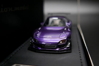 [Back-order] ignition model IG3023 1:43 FEED Afflux GT3 (FD3S) Purple Metallic