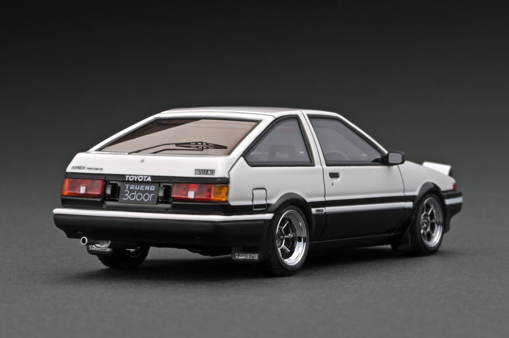 [ Back-order ] ignition model IG2942 1:43 Toyota Sprinter Trueno 3Dr GT Apex (AE86) White/Black