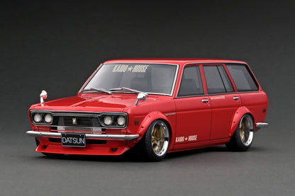 [ Back-order ] ignition model IG3152 1:18 Datsun Bluebird (510) Wagon Red