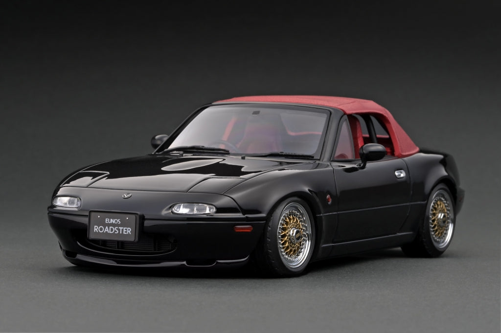 [ Back-order ] ignition model IG3197 1:18 Eunos Roadster (NA) Black