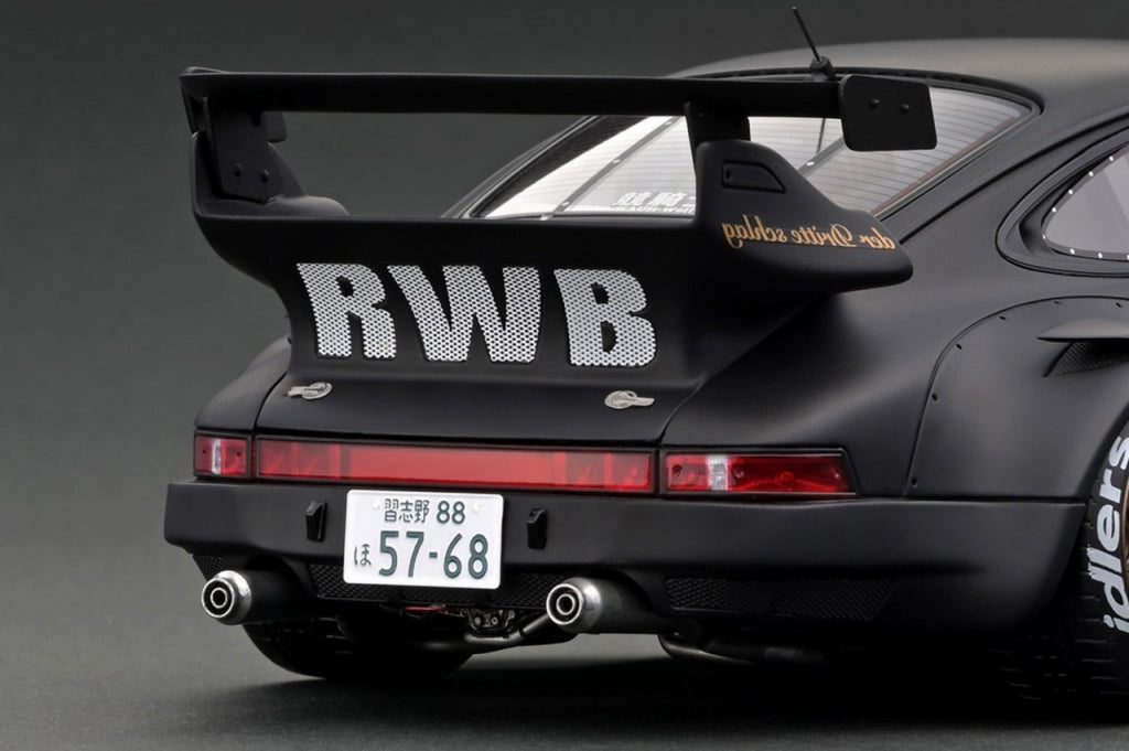 [ Back-order ] ignition model IG2474 1:18 RWB 930 Matte Black