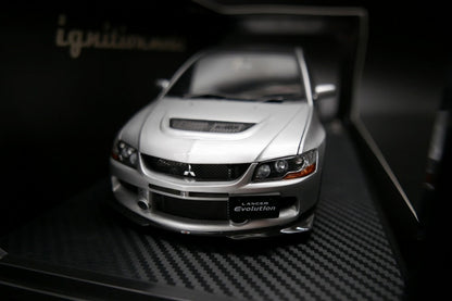 IG2376 ignition model 1:18 Mitsubishi Lancer Evolution IX (CT9A) Silver Resin