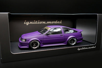 [ Back-order ] ignition model IG2610 1:18 RWB AE86 Matte Purple