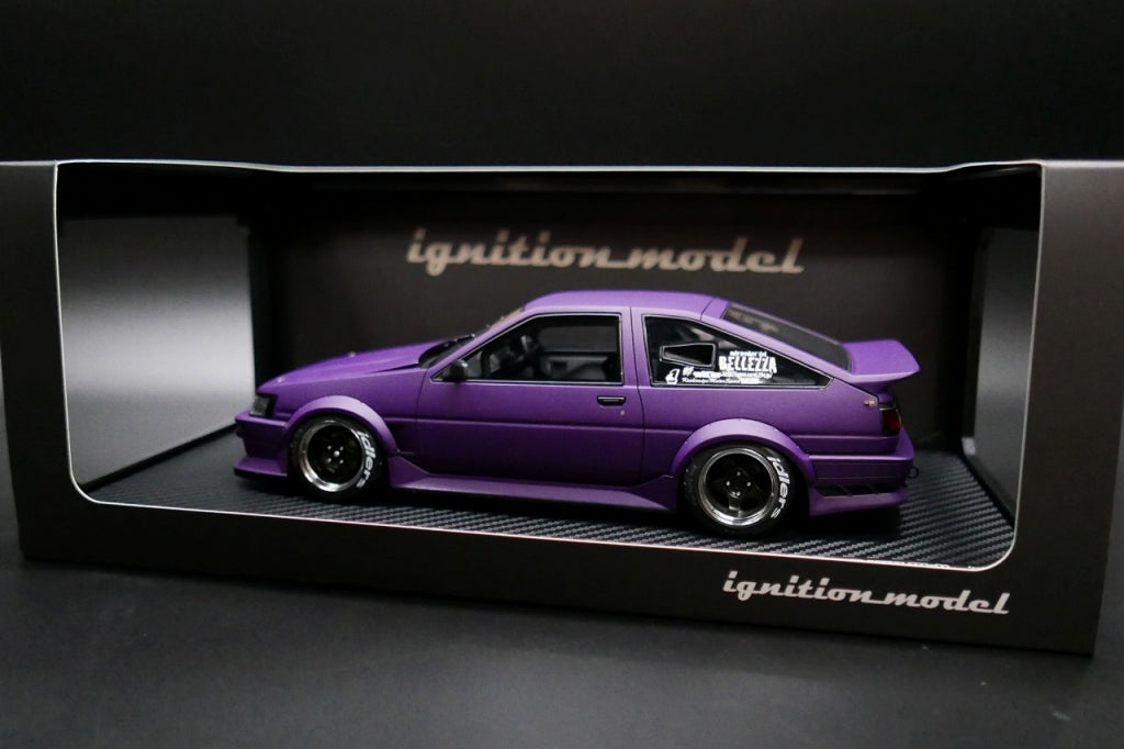 [ Back-order ] ignition model IG2610 1:18 RWB AE86 Matte Purple