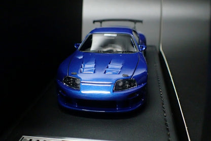 [ Back-order ] ignition model IG2950 1:43 TOP SECRET GT300 Supra (JZA80) Blue Metallic