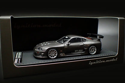 [ Back-order ] ignition model IG2951 1:43 TOP SECRET GT300 Supra (JZA80) Gun Metallic