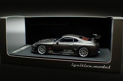 [ Back-order ] ignition model IG2951 1:43 TOP SECRET GT300 Supra (JZA80) Gun Metallic