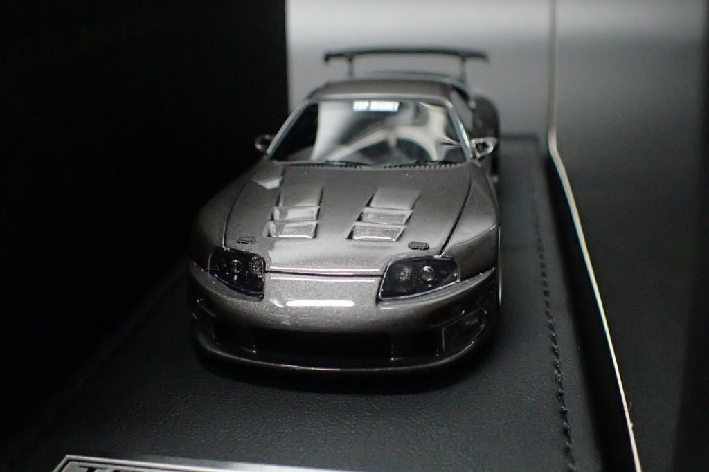 [ Back-order ] ignition model IG2951 1:43 TOP SECRET GT300 Supra (JZA80) Gun Metallic