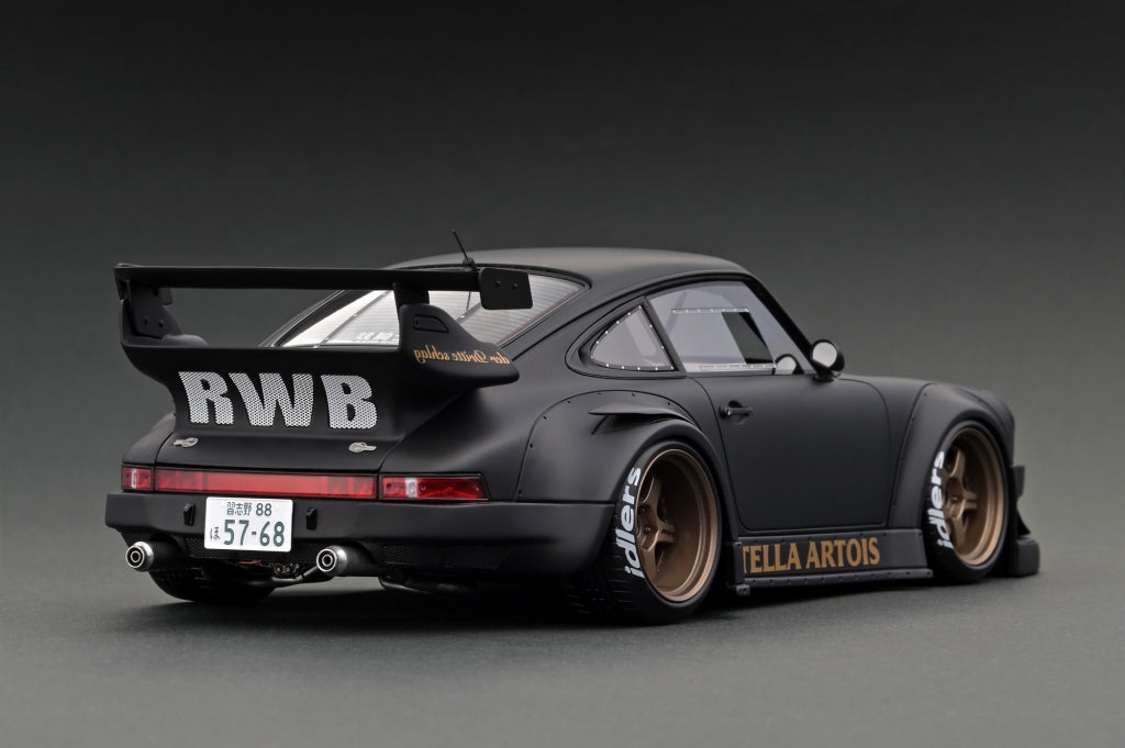 [ Back-order ] ignition model IG2474 1:18 RWB 930 Matte Black