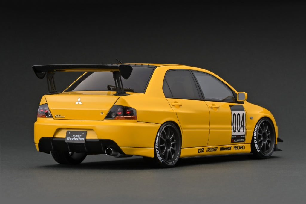 [ Back-order ] ignition model IG2379 1:18 Mitsubishi Lancer Evolution IX (CT9A) Yellow