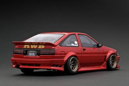 [ Back-order ] ignition model IG2611 1:18 RWB AE86 Red