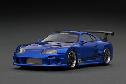 [ Back-order ] ignition model IG2950 1:43 TOP SECRET GT300 Supra (JZA80) Blue Metallic