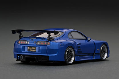 [ Back-order ] ignition model IG2950 1:43 TOP SECRET GT300 Supra (JZA80) Blue Metallic