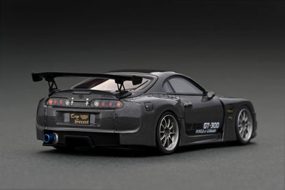 [ Back-order ] ignition model IG2951 1:43 TOP SECRET GT300 Supra (JZA80) Gun Metallic