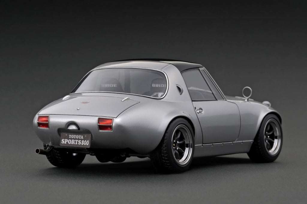 [ Back-order ] ignition model IG3092 1:18 Toyota Sports 800 NOB Hachi ver. Silver