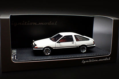 [ Back-order ] ignition model IG2942 1:43 Toyota Sprinter Trueno 3Dr GT Apex (AE86) White/Black