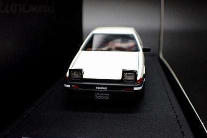 [ Back-order ] ignition model IG2942 1:43 Toyota Sprinter Trueno 3Dr GT Apex (AE86) White/Black