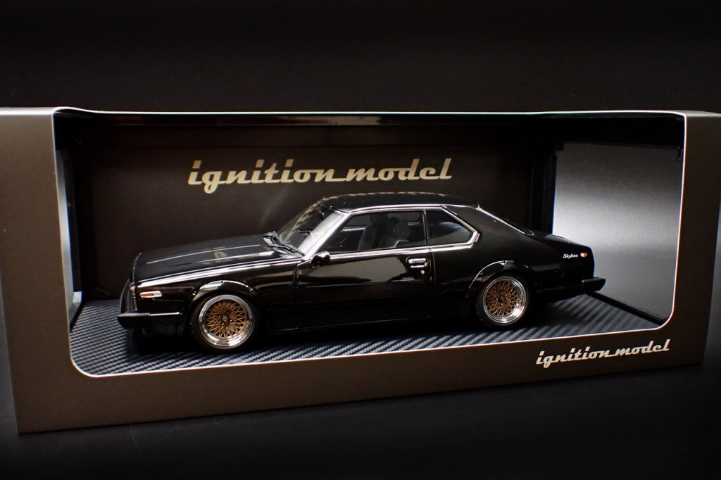 [ Back-order ] ignition model IG3230 1:18 Nissan Skyline 2000 GT-ES (C210) Black