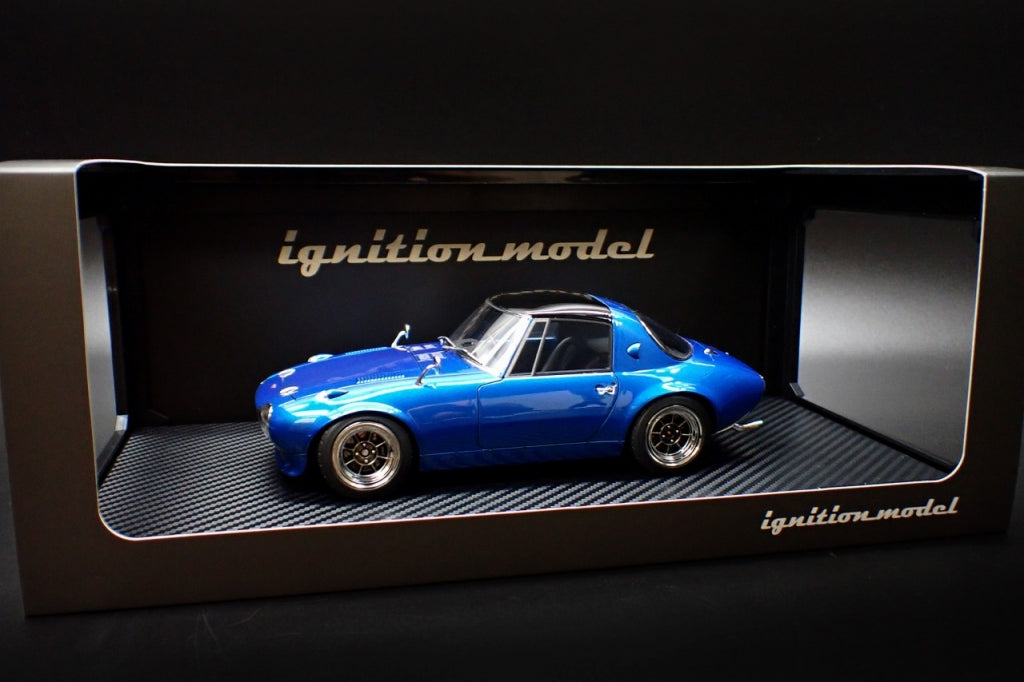 [ Back-order ] ignition model IG3093 1:18 Toyota Sports 800 NOB Hachi ver. Blue Metallic