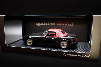 [ Back-order ] ignition model IG3197 1:18 Eunos Roadster (NA) Black