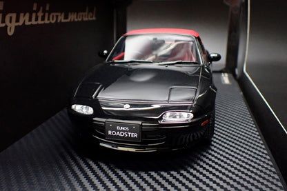 [ Back-order ] ignition model IG3197 1:18 Eunos Roadster (NA) Black