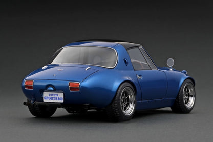 [ Back-order ] ignition model IG3093 1:18 Toyota Sports 800 NOB Hachi ver. Blue Metallic