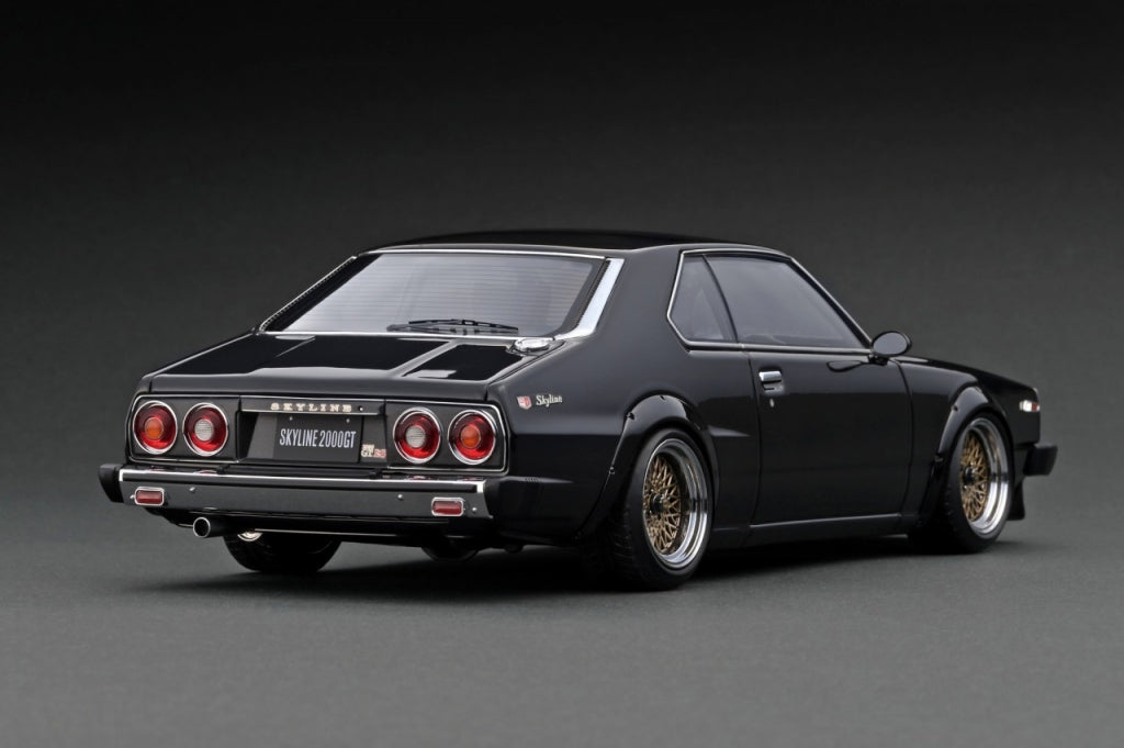 [ Back-order ] ignition model IG3230 1:18 Nissan Skyline 2000 GT-ES (C210) Black