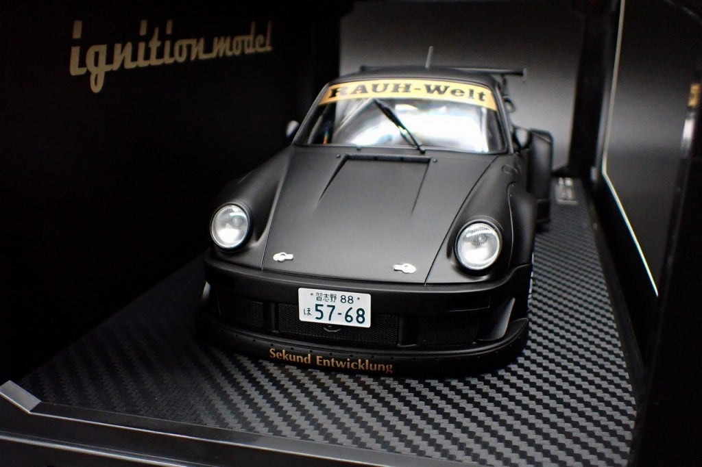 [ Back-order ] ignition model IG2474 1:18 RWB 930 Matte Black