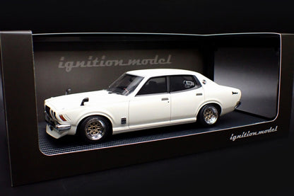 IG3166 ignition model 1:18 Nissan Bluebird U 2000GTX (G610) White modelcar