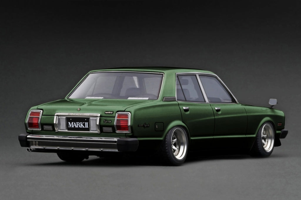 [ Back-order ] ignition model IG3429 1:18 Toyota Mark II Sedan Grande (MX41) Green Metallic