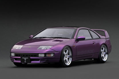 [ Back-order ]  ignition model IG3425 1:18 Nissan Fairlady Z Z32 2by2 Purple model car