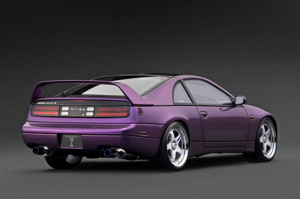 [ Back-order ]  ignition model IG3425 1:18 Nissan Fairlady Z Z32 2by2 Purple model car